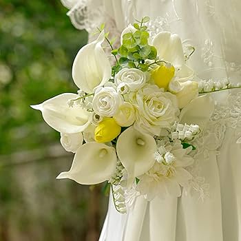 Amazon｜WillingYou カラーリリー 造花 20本 オランダカイウ シングル