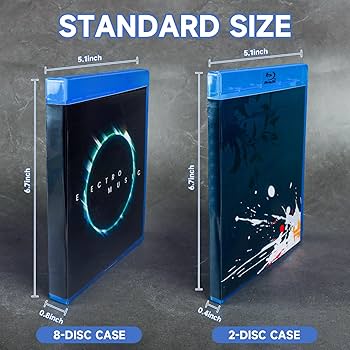 Amazon.co.jp: BOATISLE ダブル2ディスクブルーレイケース、Blu-ray