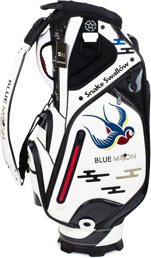Amazon | ブルームーン キャディバッグ 9型 カートバッグ ゴルフバッグ
