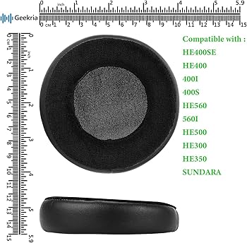 Amazon | Geekria イヤーパッド Comfort 互換性 パッド ハイファイマン