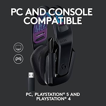 Amazon.com: Logitech G535 Lightspeed Wireless Gaming Headset