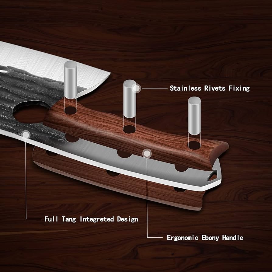 Amazon.co.jp: ROCOCO セルビアシェフナイフ 6.5インチ ブッチャー