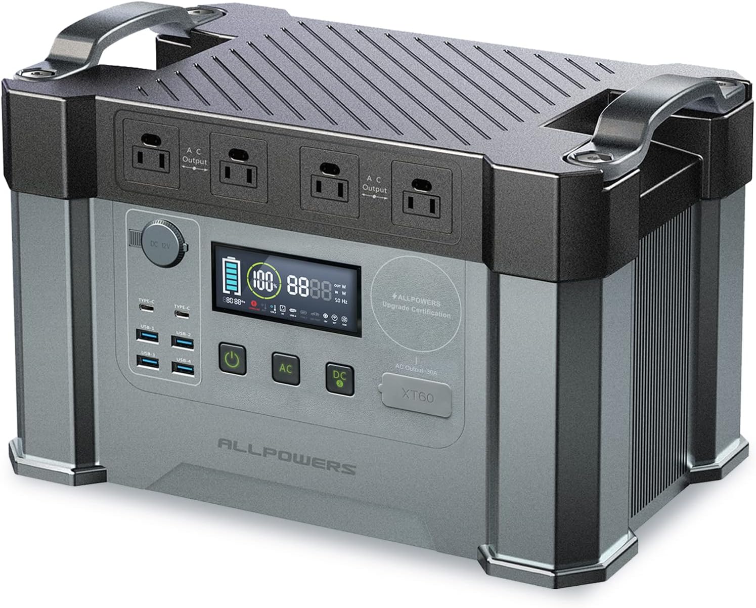 Amazon.co.jp: ALLPOWERS S2000 ポータブル電源 2000W サージ4000W