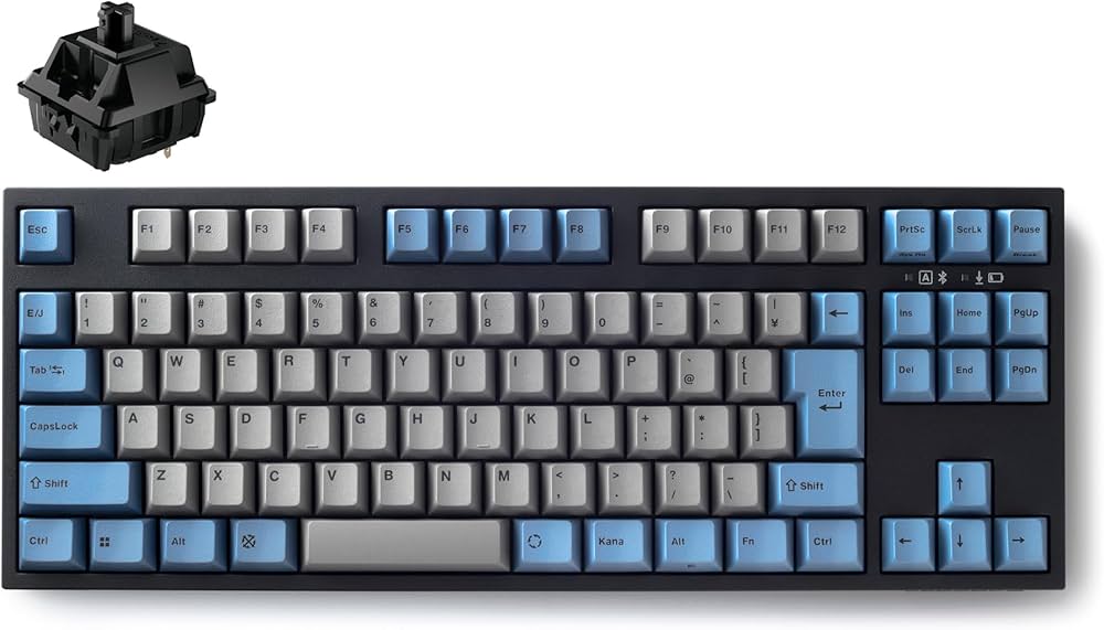 Amazon | LEOPOLD FC750RBT GRAYBLUE Bluetooth/USB-C 日本語配列 かな