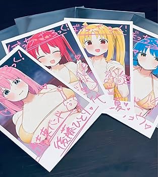 Amazon.co.jp: C104 ろうか ランダム配布チェキ ぼざろコンプセット