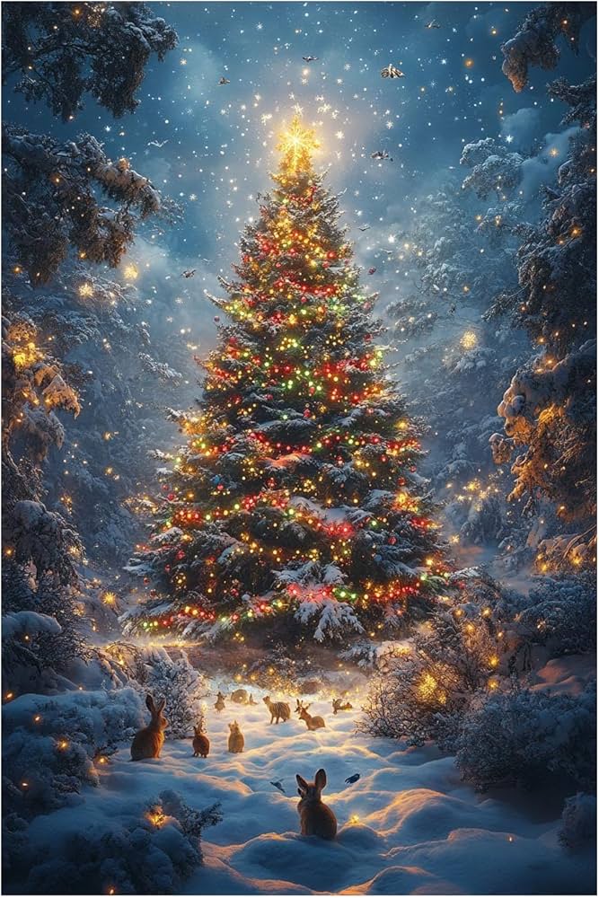 Amazon.co.jp: JGKBBSY(へはぼそ) マルチ クリスマスアートパネル