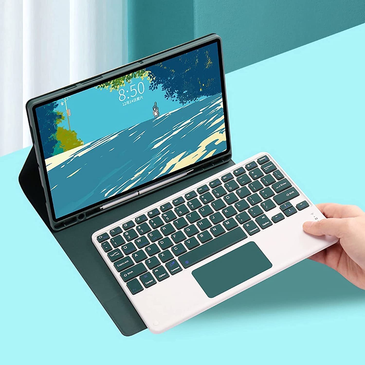 Amazon.com: GYSDCAZ Keyboard Case for Xiaomi Pad 6S Pro (2024) 12