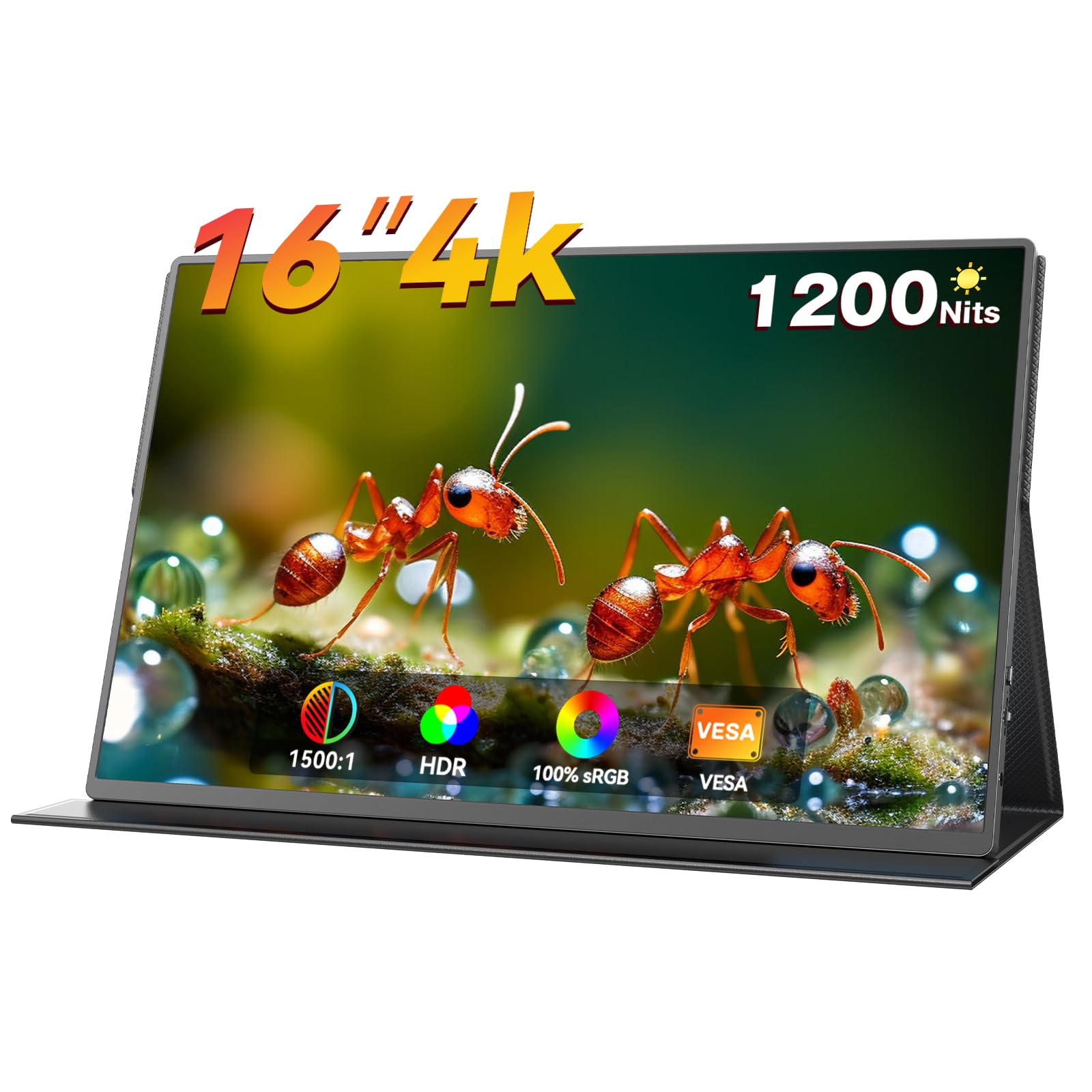 Amazon.co.jp: モバイルモニター 4k 16インチ ポータブルモニター