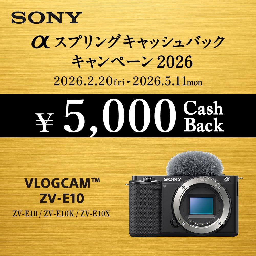 Amazon | SONY(ソニー) ミラーレス一眼カメラ ZV-E10 パワーズーム
