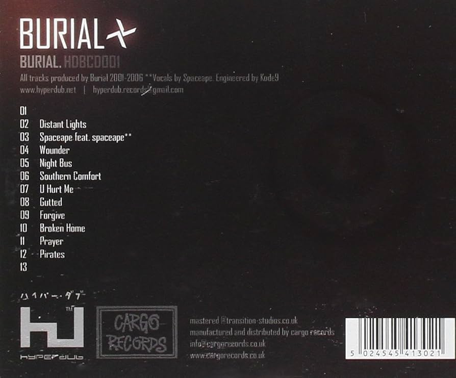 Burial: Amazon.co.uk: CDs & Vinyl