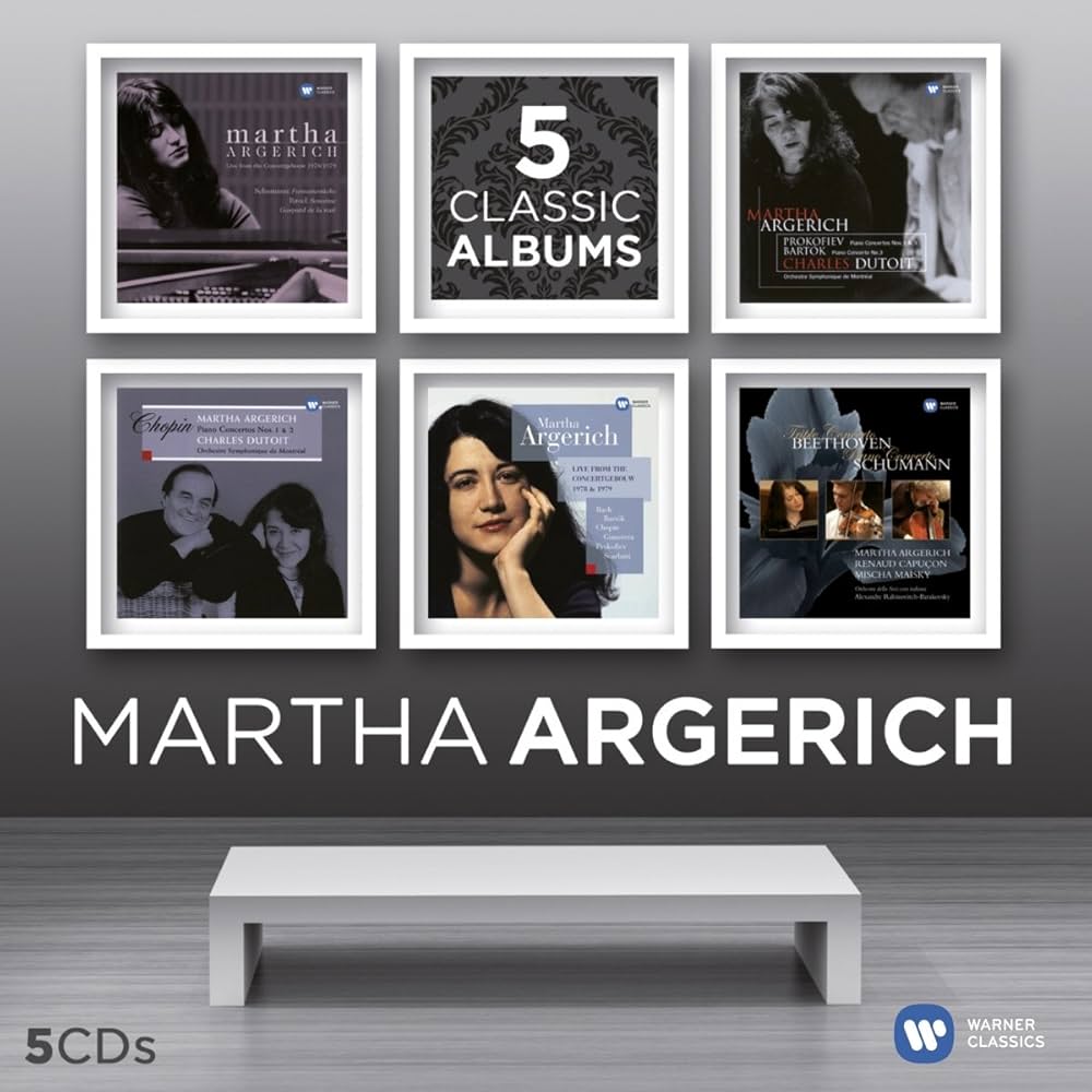 Martha Argerich - 5 Classic Albums - Martha Agerich - Amazon.com Music