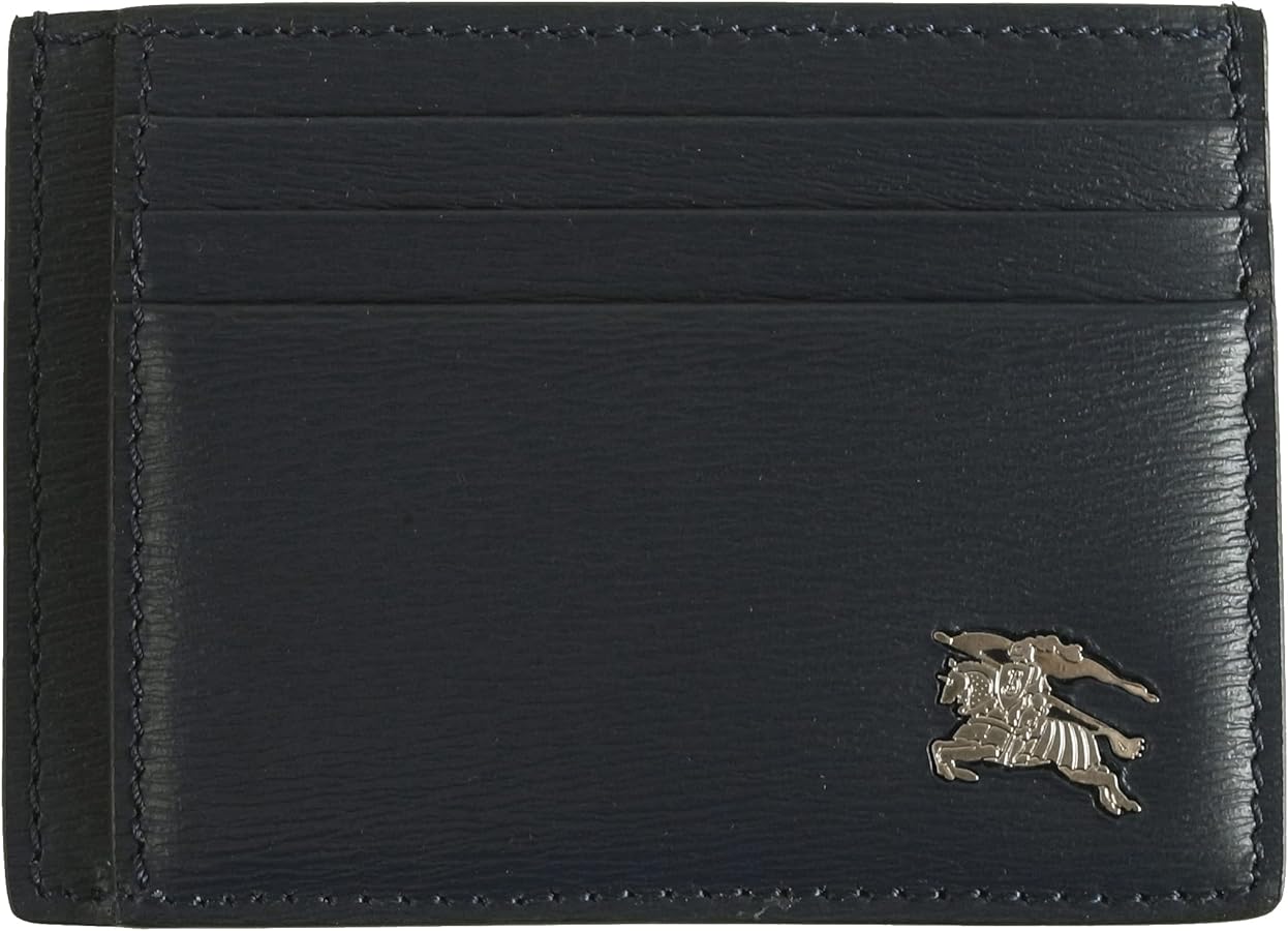 Amazon | [BURBERRY] [バーバリー] カードケース ネイビー 名刺入れ