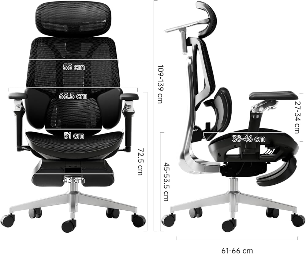 Amazon | Hbada E3 Ultraオフィスチェア 椅子 デスクチェ 人間工学