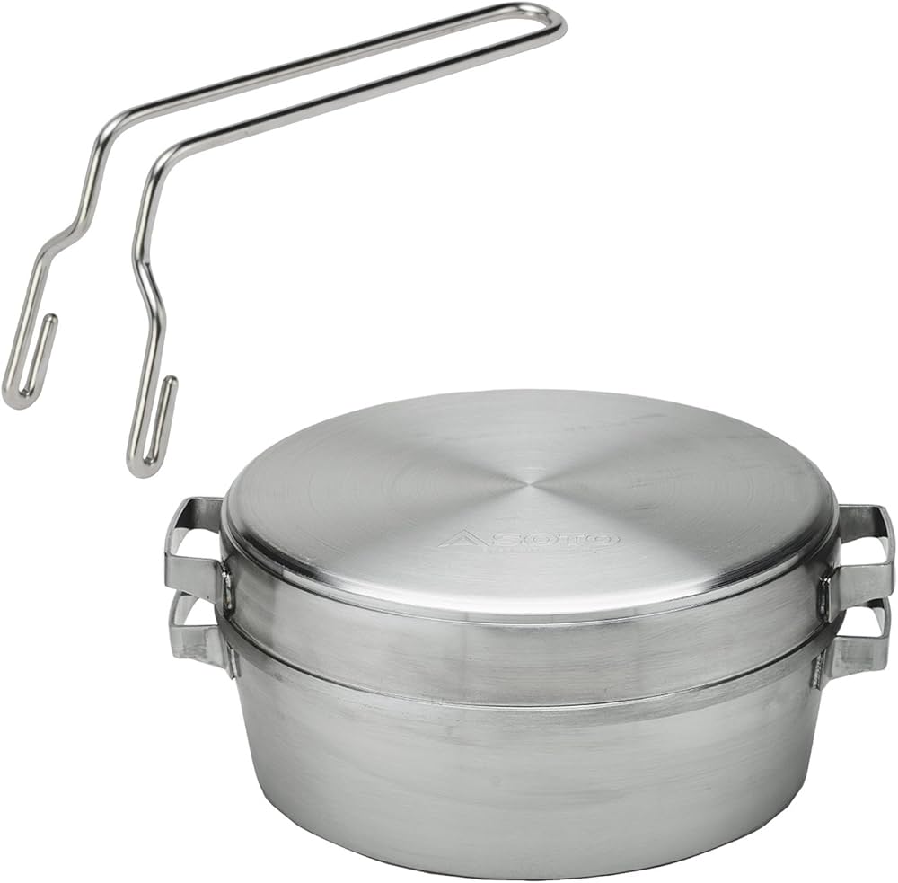Amazon | ソト(SOTO) ステンレスダッチオーブン10インチデュアル