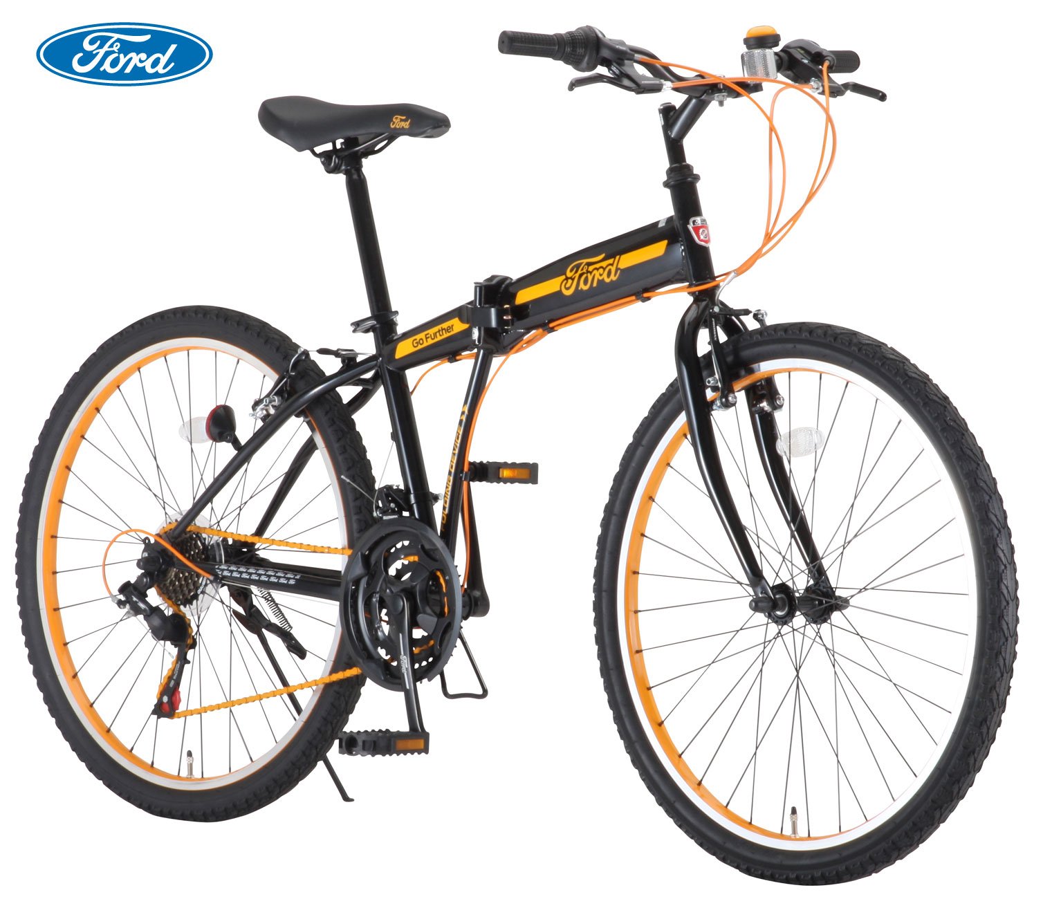 Amazon | Ford(フォード) 26インチシマノ21段変速折りたたみシティ