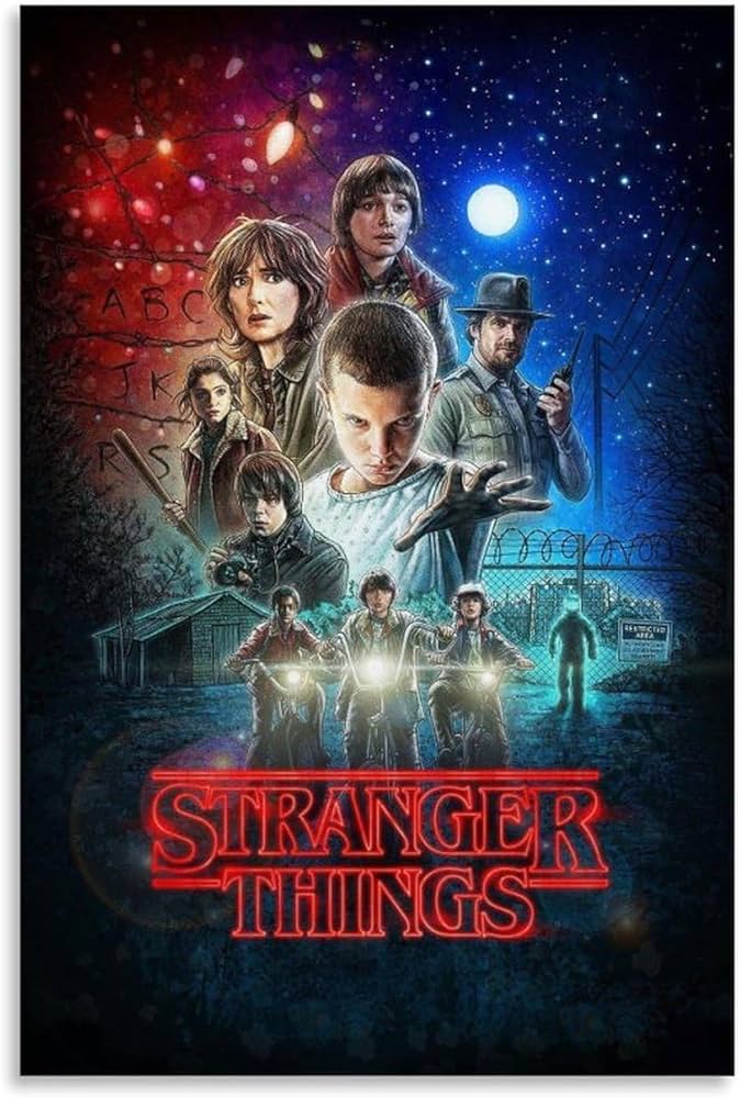 Amazon.co.jp: ストレンジャー・シングス映画ポスター ウォールアート