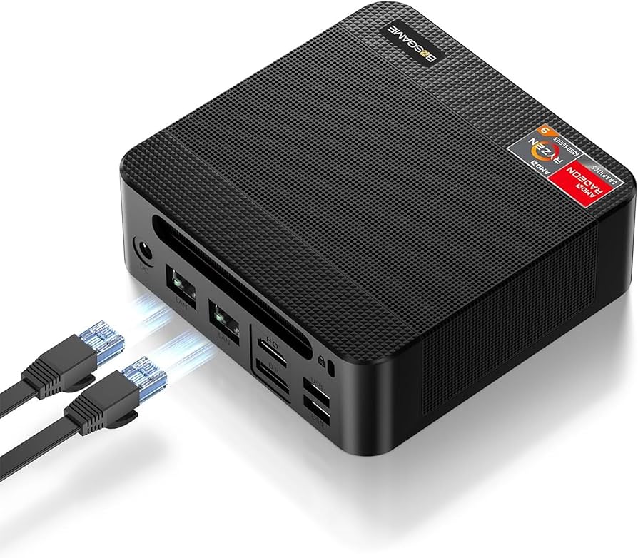 Amazon.com: BOSGAME P4 Mini Desktop Computer with AMD Ryzen 7