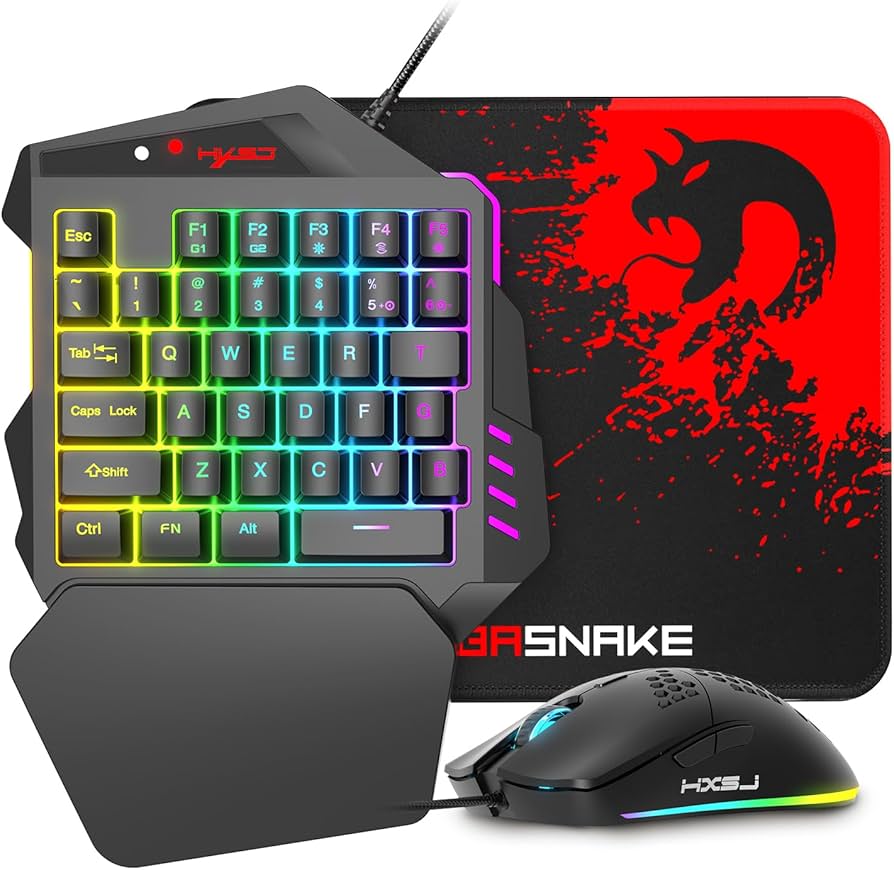 Amazon.co.jp: ゲーミングキーボード＆マウスセット フォートナイト