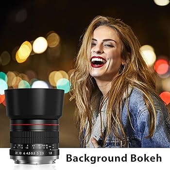Amazon.com : 85mm f1.8 Portrait Lens - EF Lens for Canon, Manual