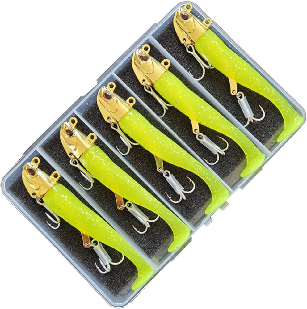 Amazon.co.jp: mamota ルアーセット ワームセット ジグヘッドワーム