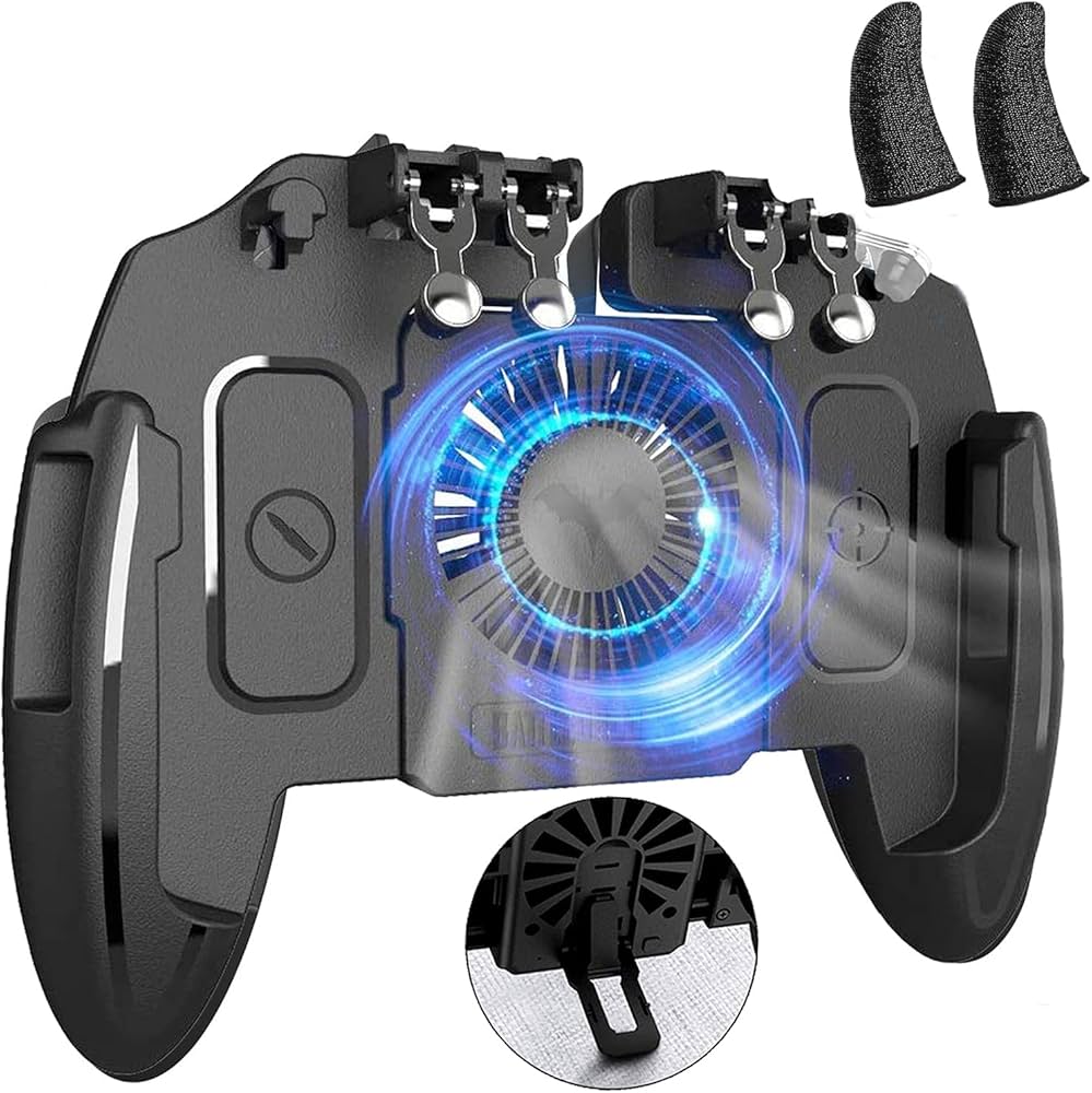 Amazon.co.jp: Tomoda コントローラー 荒野行動 PUBG MOBILE 6本指 強