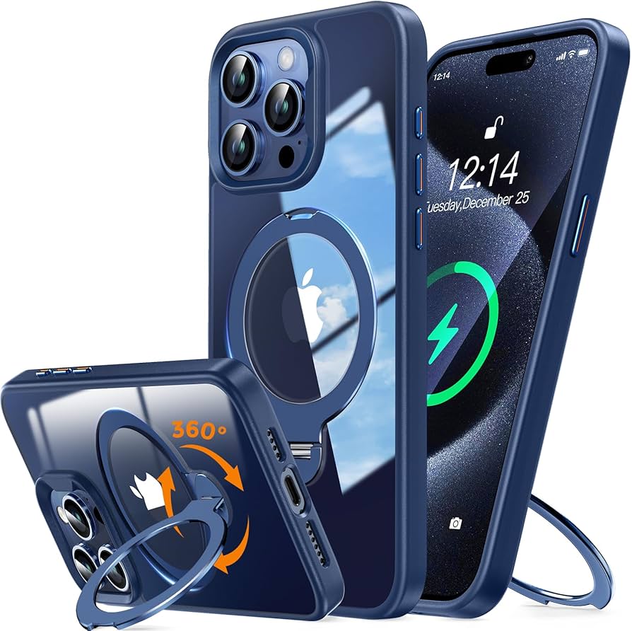 Amazon.co.jp: 【伝統を破る！360°ゼンマイ式スタンド！】Rosycover