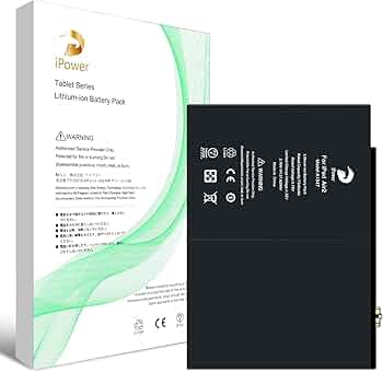 Amazon | iPower for iPad Air2 バッテリー交換 第2世代 容量7340mAh