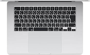 Amazon.co.jp: Apple 2024 MacBook Air (15インチ, 8コアCPUと10コア