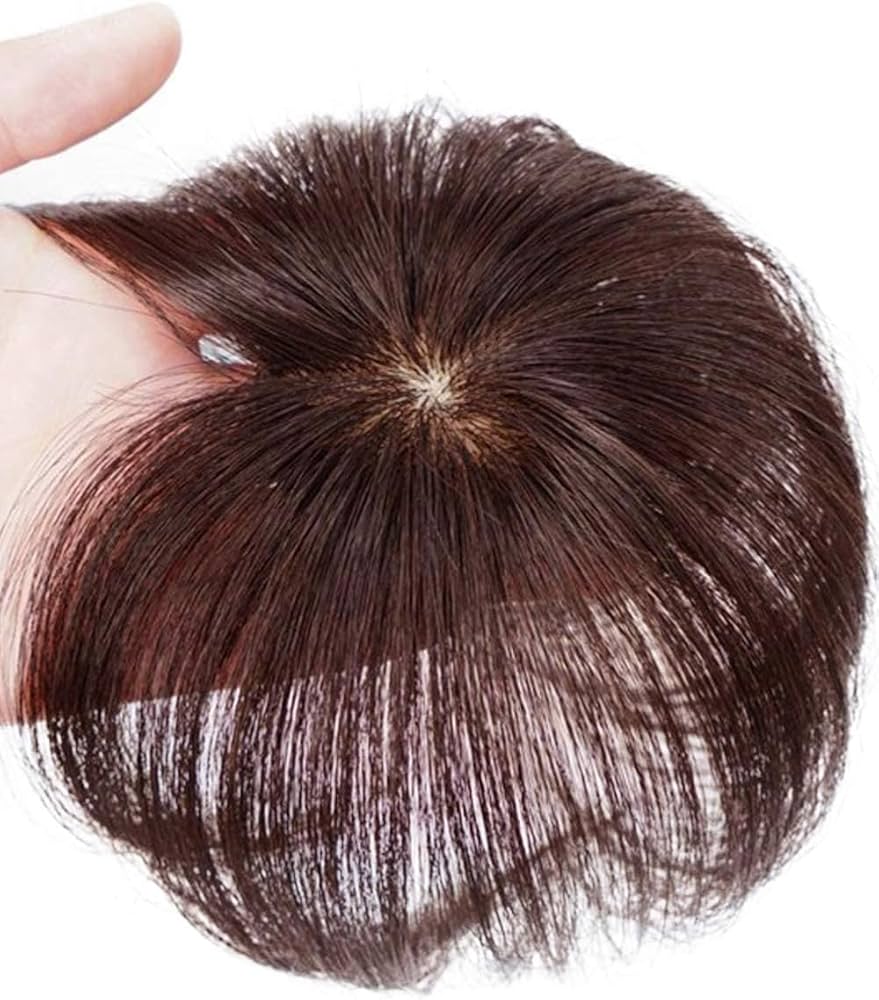 Amazon.co.jp: HIYE ヘアピース 人毛100% 頭頂部 ポイントウィッグ