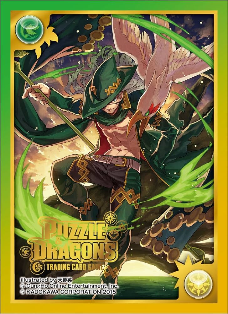 Amazon.co.jp: パズル&ドラゴンズTCGカードスリーブ PDL-03 覚醒