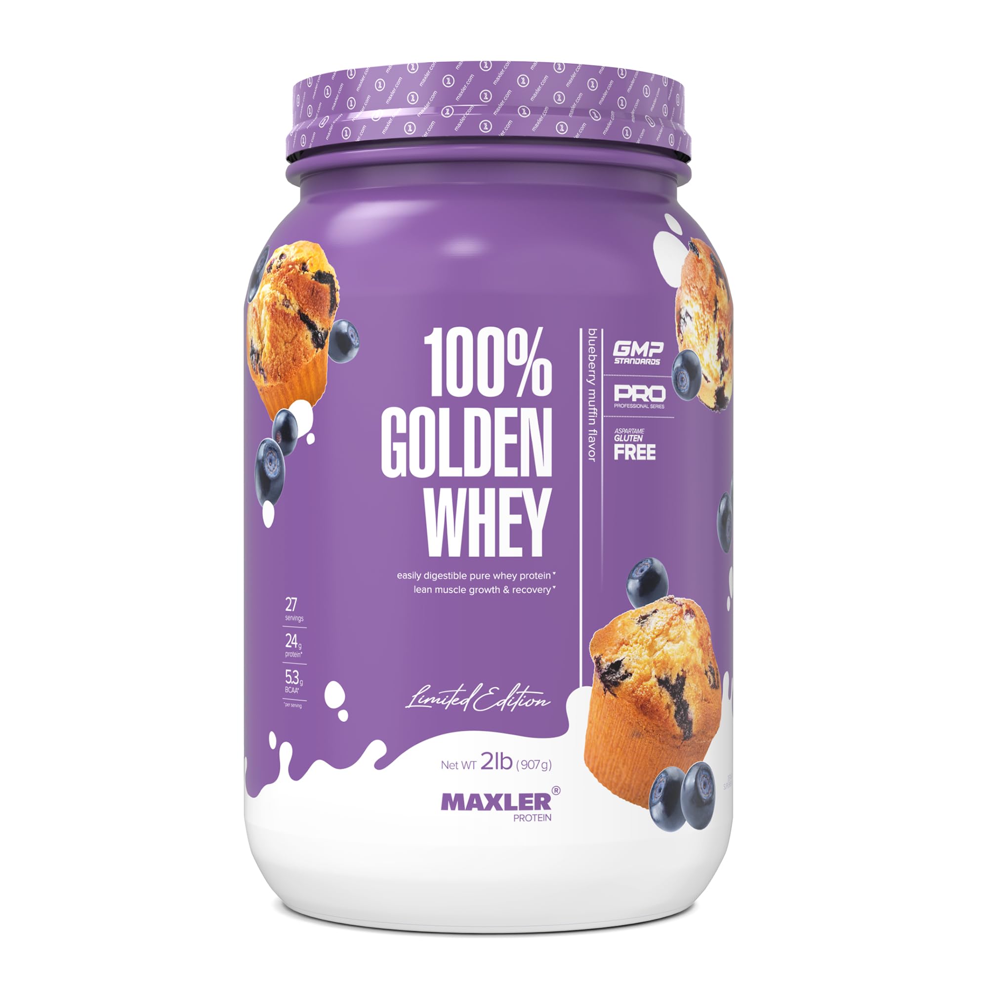 Amazon.com: Maxler 100% Golden Whey Protein - 24g of Protein per