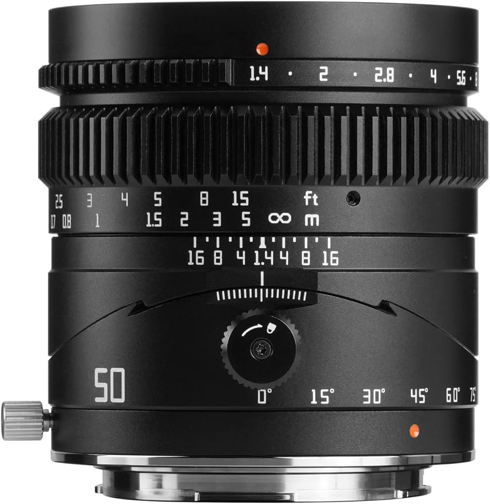 Amazon.co.jp: TTArtisan 50mm F1.4 Tilt チルトシフトマニュアル