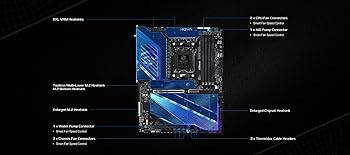 Amazon.com: ASRock Phantom Gaming X870E Nova WiFi Socket AM5 AMD