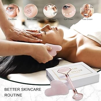 Amazon.com: XYZBSTAR Jade Roller for Face, Facial Roller Massager