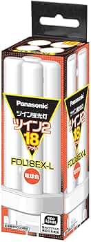 Amazon | パナソニック ツイン蛍光灯 18形 ツイン2 パルック電球色