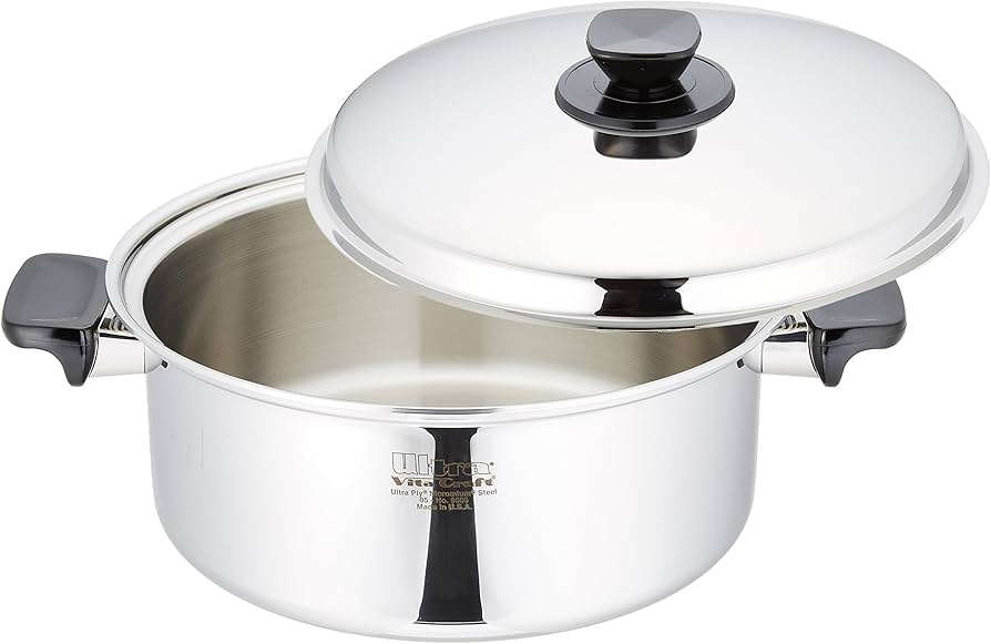 ビタクラフト ウルトラ 両手鍋5.5L NO.9506 蒸し器付き@ 大蒸し器