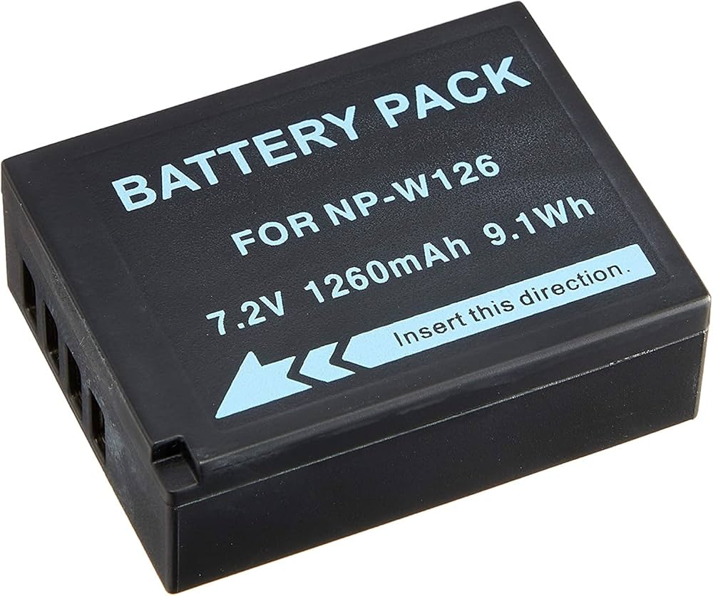 Amazon | 【バッテリー 単品】 FUJIFILM NP-W126 互換 バッテリー X-M1