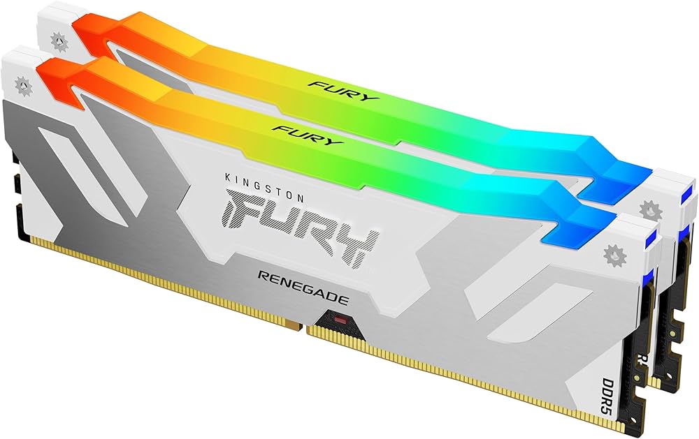 Amazon | Kingston FURY Renegade DDR5 RGB シルバー/ホワイト XMP