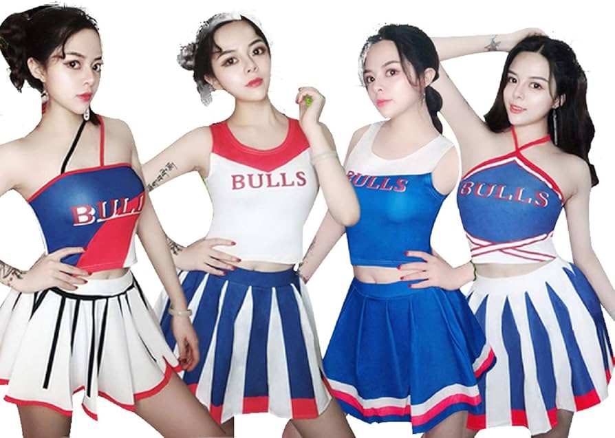 Amazon.co.jp: チアガール JAZZ DJ レディース コスプレ衣装