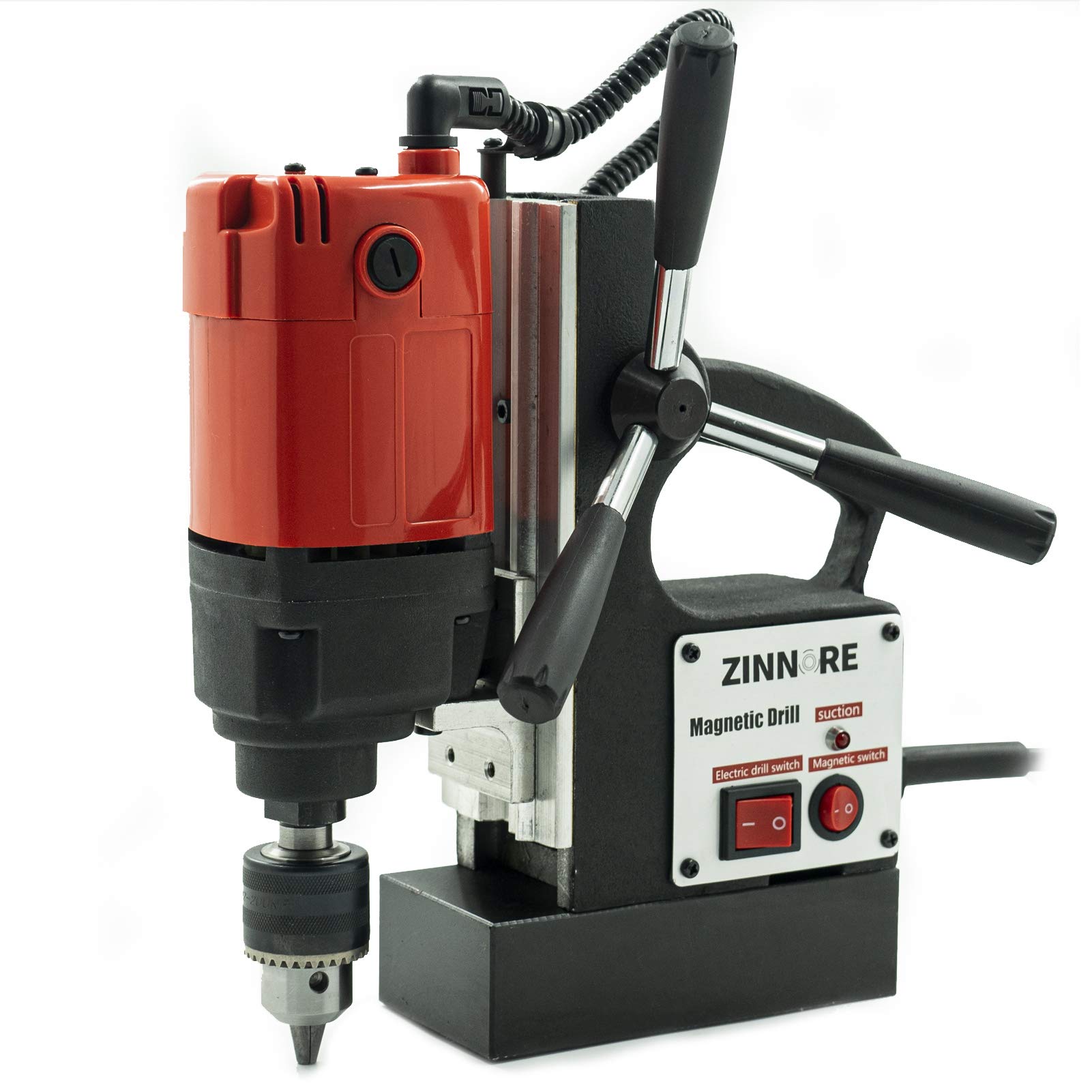 Amazon | zinnore 磁気ボール盤 磁気ドリルスタンド 磁気吸着式 小型