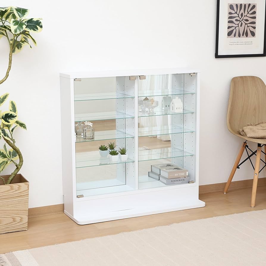 Amazon.co.jp: 不二貿易 ガラスコレクションケース フィギュアケース