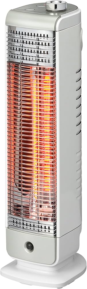 Amazon | コイズミ カーボンヒーター 400/200W 消し忘れ防止センサー