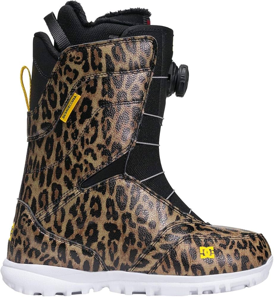 Amazon | DC Search BOA レディース スノーボードブーツ ヒョウ柄 5