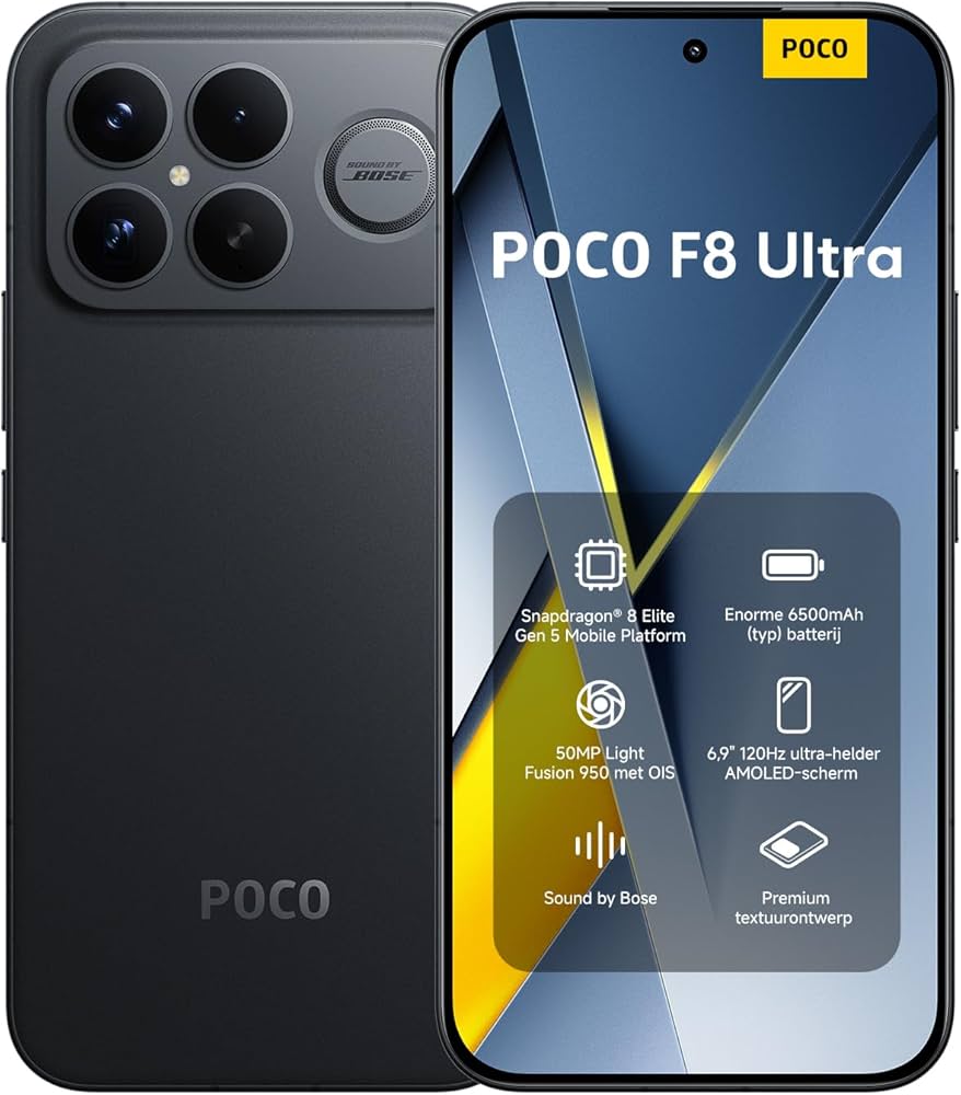Xiaomi POCO F8 Ultra, Smartphone 16+512GB, 6.9