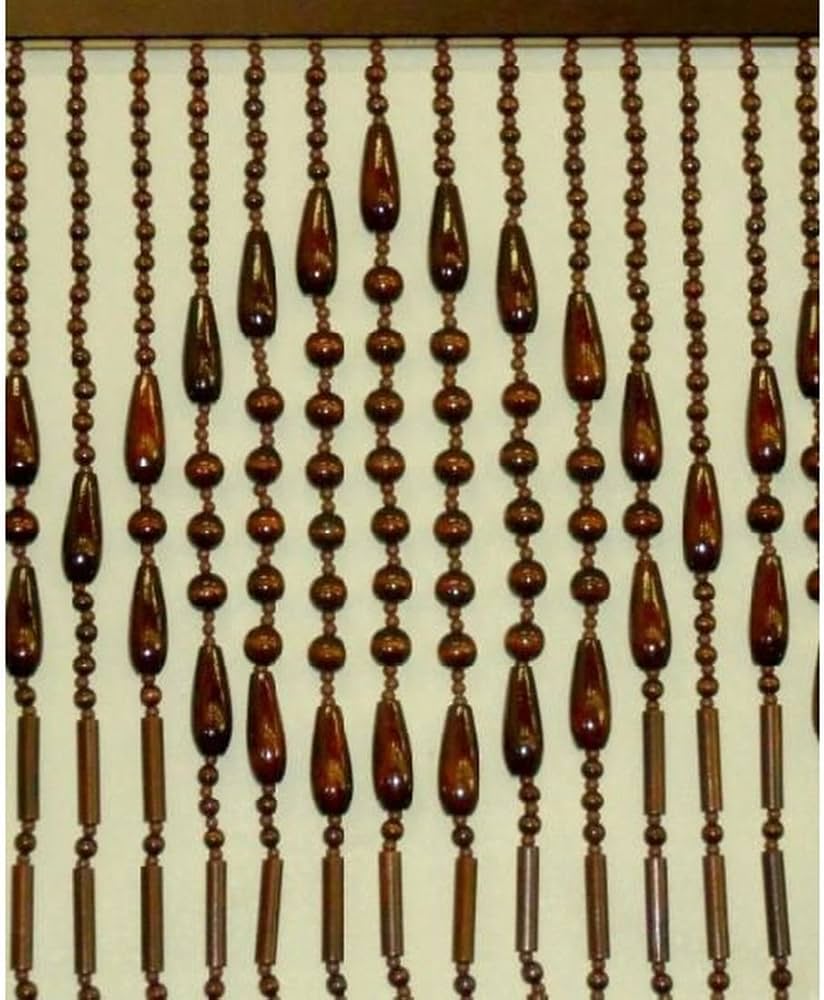 Amazon｜のれん 珠のれん 玉のれん 珠暖簾 幅85 長さ120 日本製 木製