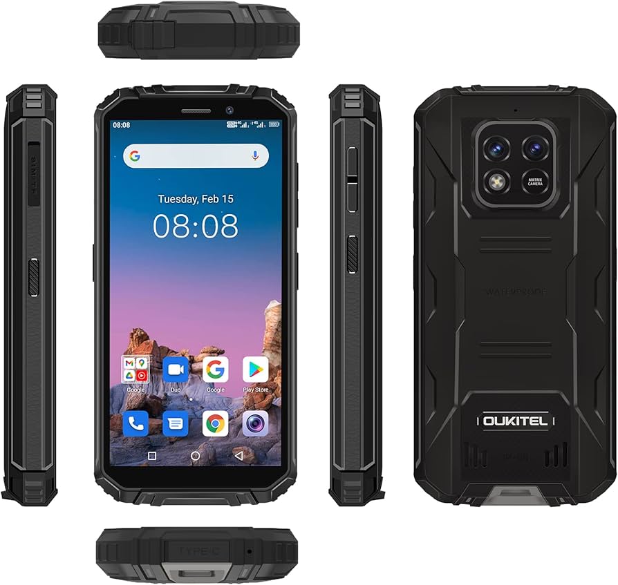 Amazon.co.jp: OUKITEL WP18 SIM フリー スマホ 本体 防水防塵耐衝撃