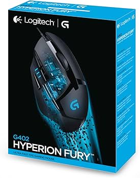 Amazon.com: Logitech G402 Hyperion Fury Wired Gaming Mouse, 4,000