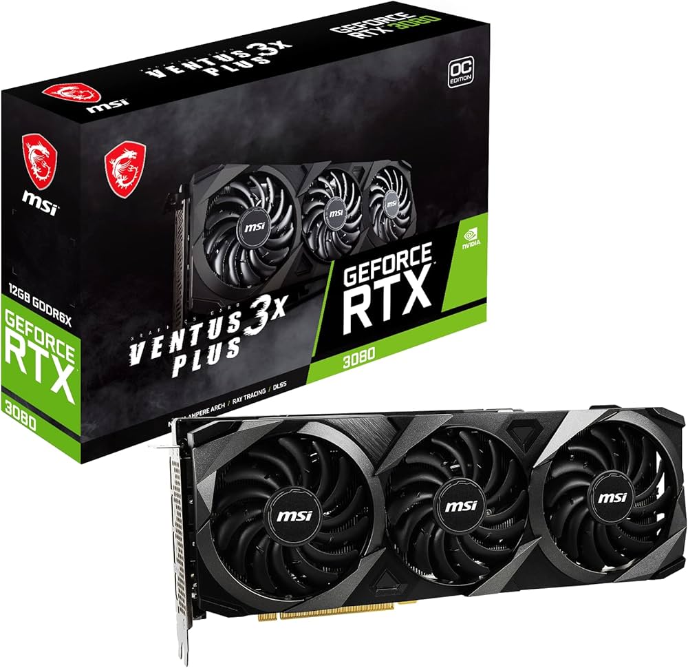 Amazon | MSI GeForce RTX 3080 VENTUS 3X PLUS 12G OC LHR