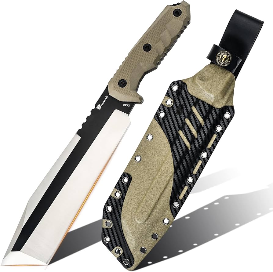 Amazon.com : HX OUTDOORS 14 Inch Machete Knife, Premium DC53 Steel