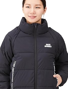 Amazon | [ジャックバニー] レディース ブルゾン Ny/PUストレッチミニ